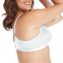 Playtex Women's 18 Hour Active Lifestyle Full Coverage Bra #4159, White, 42DD