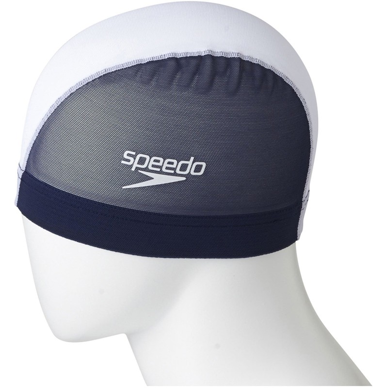 Speedo Swim Cap Swimming Cap Training Mesh Cap SD97C27 Navy