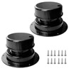 Bcautay RV Plumbing Vent Caps Kit 2Pcs Trailer Camper Vent