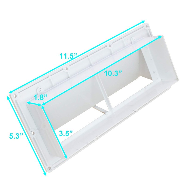 X-Haibei RV Range Hood Exhaust Vent Cover, Stove Bathroom Vent