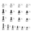 wugongshan 860 Pieces M2 M2.5 M3 Screws Set, Small Screws