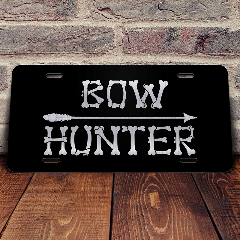 Bow Hunter Vanity Front License Plate Tag KCE169