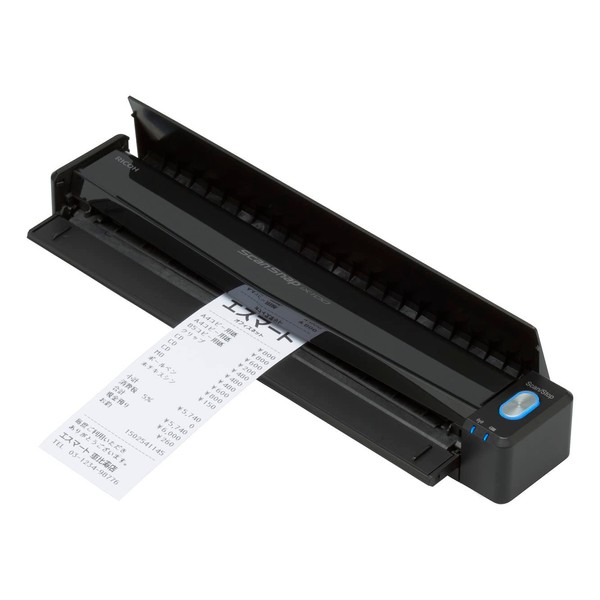 Ricoh PFU ScanSnap iX100 Document Scanner (Latest/A4/Single Sided Reading/Wi-Fi Compatible/USB Connection/Mobile/Documents/Receipts/Business Cards/Photos) (Black)