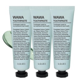 ROROBELL- “Pasta de dientes Wawa hecha para el mal aliento de mi novio, dientes sensibles, mejora de problemas de encías/P