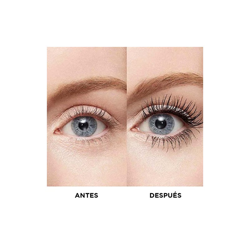 L´Oréal Paris Mascara de pestañas Lavable Voluminous Xfiber Blackest Black,