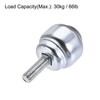 sourcing map Ball Transfer Bearing Unit 24mm 66Lbs Carbon Steel
