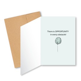 BounceBack Get Well Card: Perfect for Injury and Surgery Recovery, Funny, Caring, Thoughtful, and More (Mini-Bar Scooter)