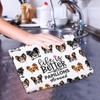 PXTIDY Papillon Dog Kitchen Towel Life Is Better With Papillons