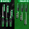 SK 6-Piece Magnetic Screwdriver Set, S2 Steel, 3 Slotted &