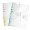 YESprime Personal Organizer, Sealing Notebook, Cover, A5 Binder, 6 Holes,
