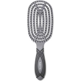  Pula NuWay4Hair DoubleCPro Hair Scalp Brush Japan's First Landing/Professional Use/Volume Up/Cuticle Care/Scalp Massage/SGS Certified Gray 1 Piece