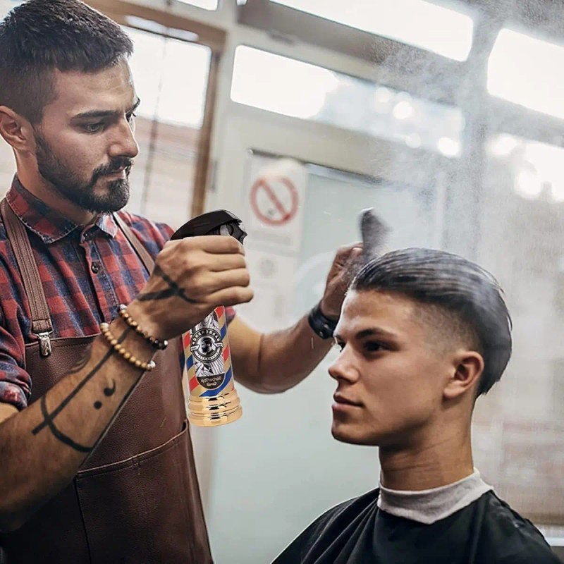 Juego De Cepillo Para El Cabello Y Botella Con Atomizador