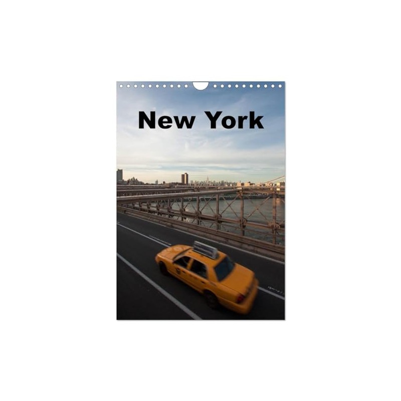 New York (Wandkalender 2026 DIN A4 hoch), CALVENDO Monatskalender: Ein
