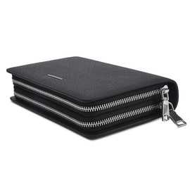 Balidiya Men Clutch bag Purse Genuine Leather Wallet Business card holder 3-H…