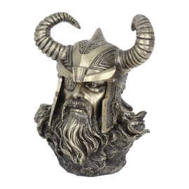 Nemesis Now Odin Bust Figurine 27cm Bronze