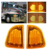 Wodvyss 29 Amber LED Front P/T/C Light Assembly Replacement for