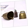 Levemolo DIY Farming Accessories 4pcs Cattle Bells Motif Sheep Bell