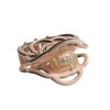VINGTAINE Rose Hair Claw Openwork Pattern Simple Office Hair Clip