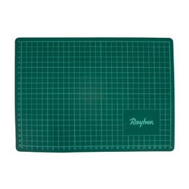 Rayher Hobby Rayher Cutting Mat, Self-Healing, 30 x 22 cm, 3-Ply, Thickness 0.3 mm, Robust and Durable, Cutting Mat, Work Mat for Cutting, Writing and Crafts, 8923400