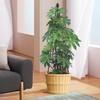 AlisisFores 4 Ft Tower Obelisk Trellis for Potted Climbing Plants,