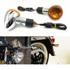 Universal 4Pcs Motorcycle Bullet Turn Signals Lights Compatible With Honda