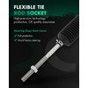 SCITOO Power Steering Rack and Pinion Complete Assembly Replacement For