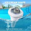 BALDR Water Thermometers Only, Indoor Outdoor Floating Pool Thermometer for