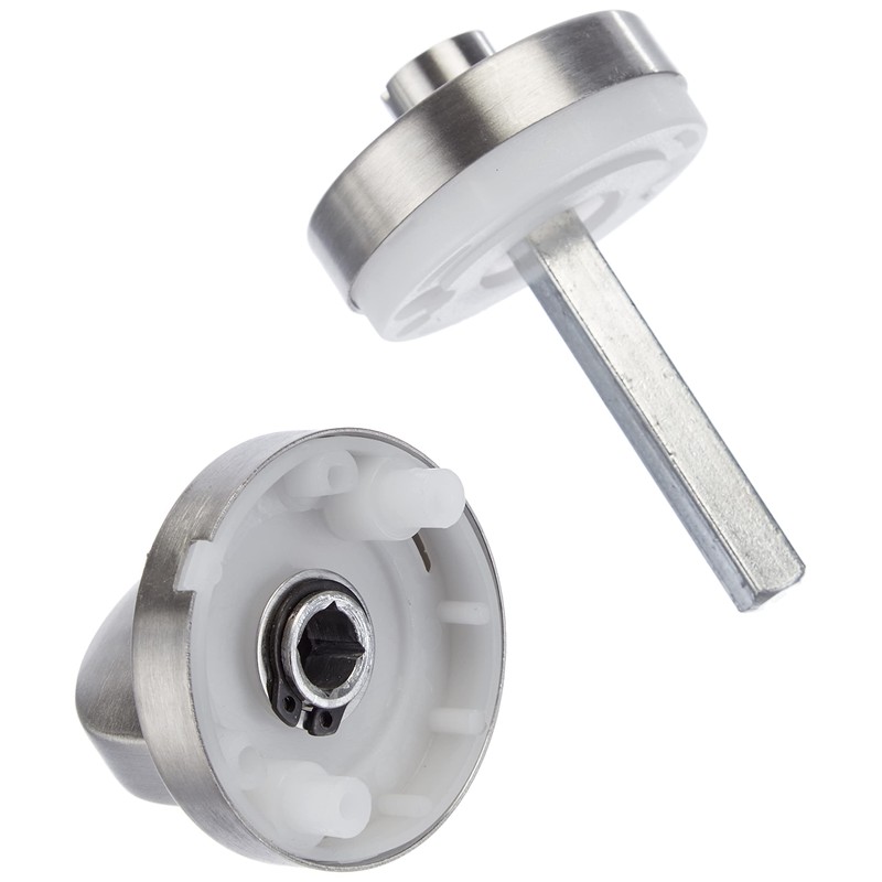 Alpertec 28020860K1 Stainless Steel Toilet Rosette with Lock Bolt Diameter