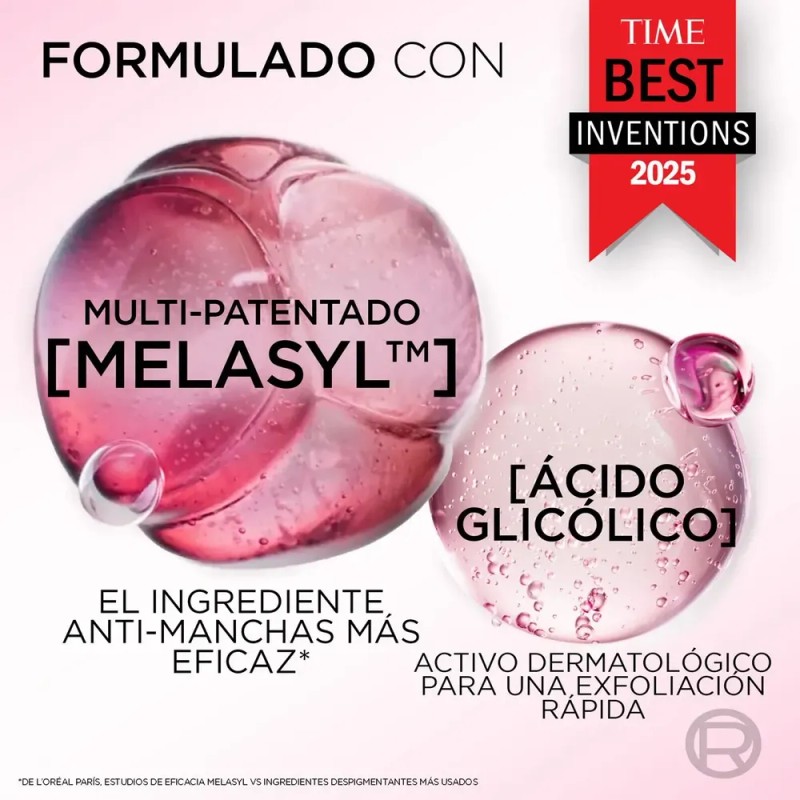 L'Oréal Paris Glycolic Bright Sérum Anti-Manchas, 8% Melasyl + Glicólico