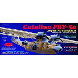 Guillow's PBY-5A Catalina Model Kit, Small