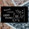 speecheese Rama Lama Ding Dong Alpaca Doormat in 40 x