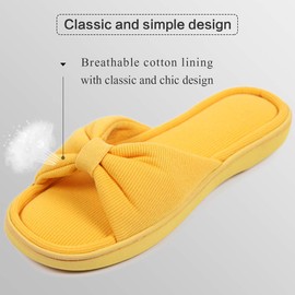Caramella Bubble Womens Open Toe Summer Bedroom Slippers Memory Foam Sandal Home Ladies Comfy Slippers