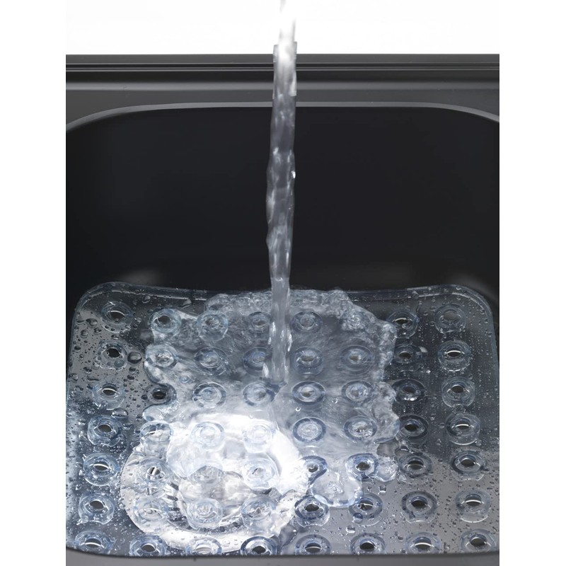 Wenko Sink Insert Crystal Square Sink Mat