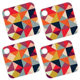 MightySkins Skin for Tile Mate (2020) 4 Pack - Bright and Happy | Protective, Durable, and Unique Vinyl Decal Wrap Cover | Easy to Apply, Remove, and Change Styles | Made in The USA