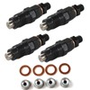 COPACHI 4pcs Fuel Injector Replace OE 131406490 Fits for Perkins