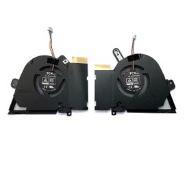 New Genuine CPU+GPU Cooling Fan Replacement for 2021 ASUS TUF Dash F15 (FX516), FX516PC FX516PR FX516PM, P/N: DFSCK221151817 DFSCK22D05883,12V 1A, only for 11th Gen Processor