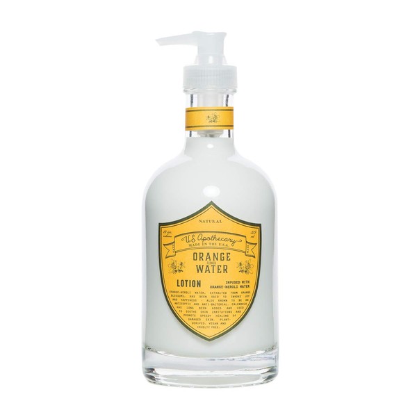 US Apothecary Orange Water Hand and Body lotion 12 oz