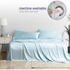 YnM Cooling Bed Sheet Set with 100 Percent Rayon Derived