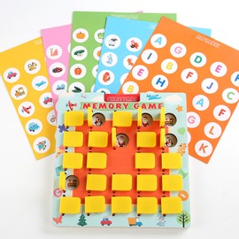 OKARELOVLAND Juego de Memoria para Niños, Juegos Didácticos 3, 4, 5, 6 años, Juegos de Mesa para Niños, Juego Educativos, Juegos de Viaje para Niños, Fiestas Viajes y Acampadas
