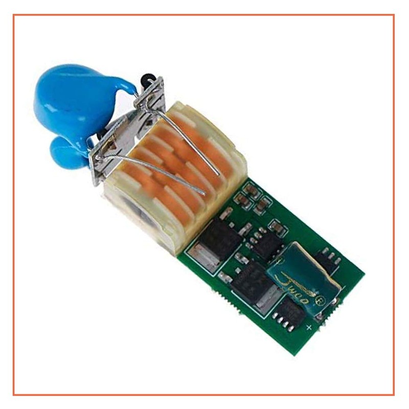 TEAMNIGT 1 Pcs DC 5V-12V 15KV Pulse Arc Boost Coil