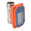 Water Flowmeter Digital Display Flow Sensor Stainless Steel Acid Alkali