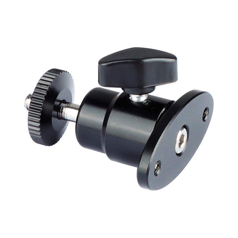 CAMVATE 1/4"-20 Mini Ball Head Ceiling Mount for CCTV and