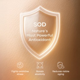 BIOSENS Antioxidant Glowing Serum with Superoxide Dismutase, Amino Acids & Ceramides | Reduces the Appearance of Fine Lines, Evens Skin Tone & Enhances Radiance | Airless Pump, 1 fl oz for All Skin Types