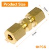 10 pieces brake line connectors, 4.75 mm brake line connectors
