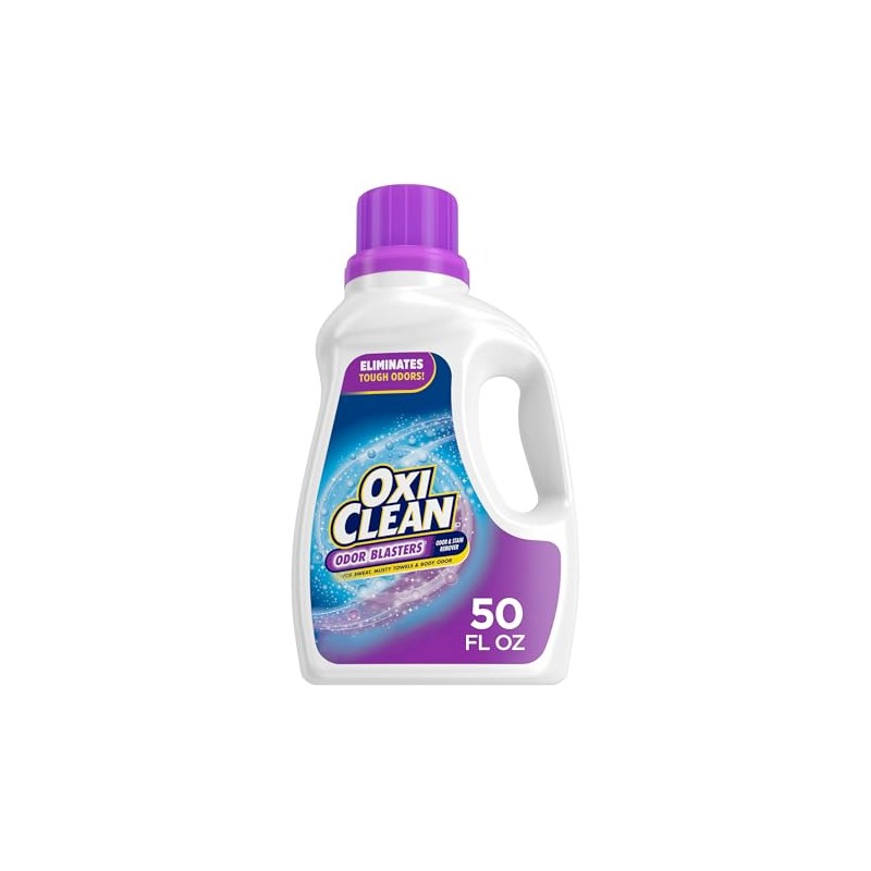 OxiClean Odor Blasters Odor & Stain Remover Laundry Booster, 50