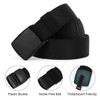 JASGOOD Elastic Stretch Belt for Men Outdoor Sports Work Nylon