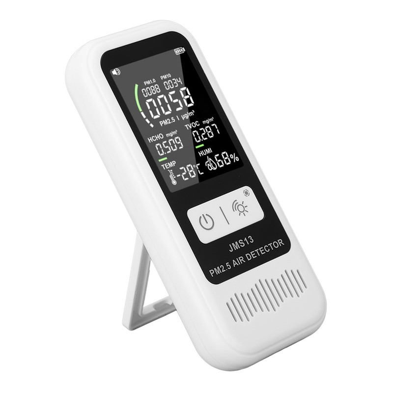 Air Quality Monitor Pm2.5 10 1.0 Detector LCD Display Temperature