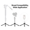 Andoer Mini Metal Tripod Aluminum Alloy Desktop Stand Tripod with