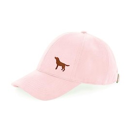The House Of Dog: Fox Red Labrador Retriever Owner Gift. Faux Suede Six Panel Structure Baseball Cap. Pink