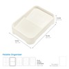 iDesign Recycled Plastic 2-Compartment Organizer, Palette Insert